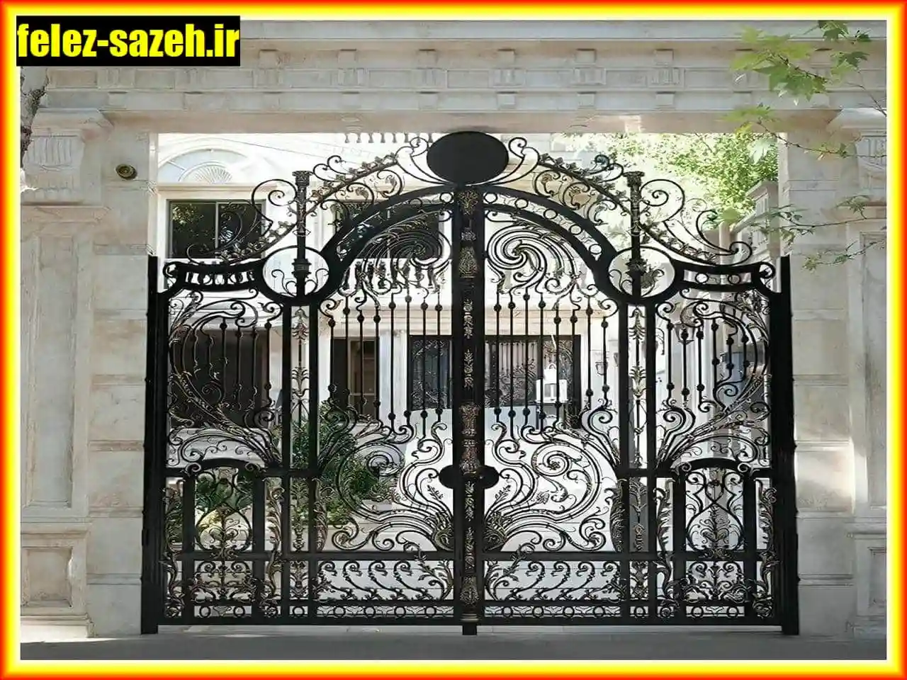 درب فرفورژه درب فرفورژه