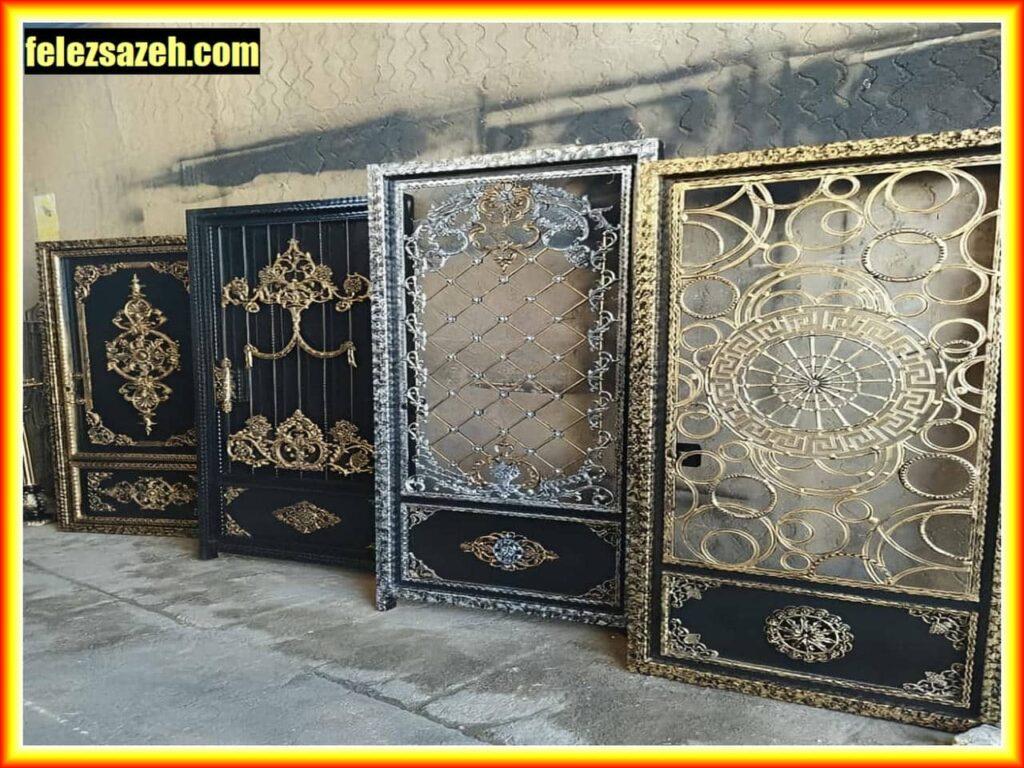 ظاهر و طراحی درب فرفورژه