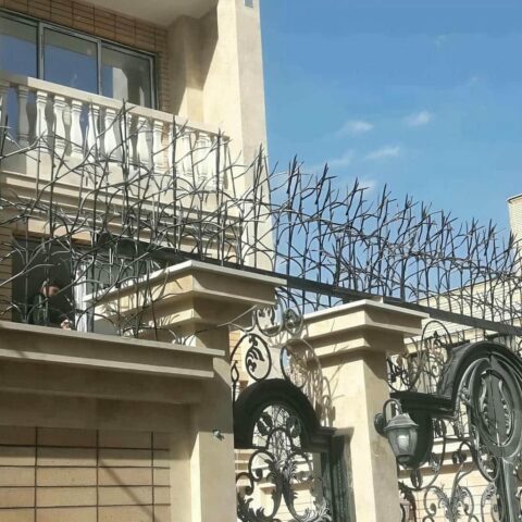 fence-wall-protection-deer-antler-spear-yn محاسبه هر متر حفاظ نرده شاخ گوزنی