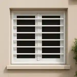 حفاظ پنجره دوجداره از داخل و خارج ساختمان