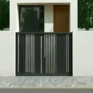 درب فلزی مدرن ویولا برای ورودی ساختمان