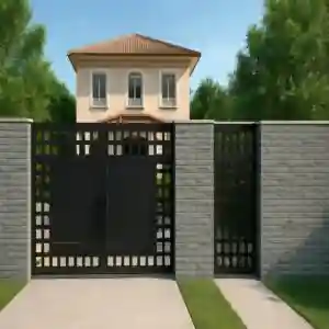 درب فلزی مدرن کوآدرا برای ورودی ساختمان