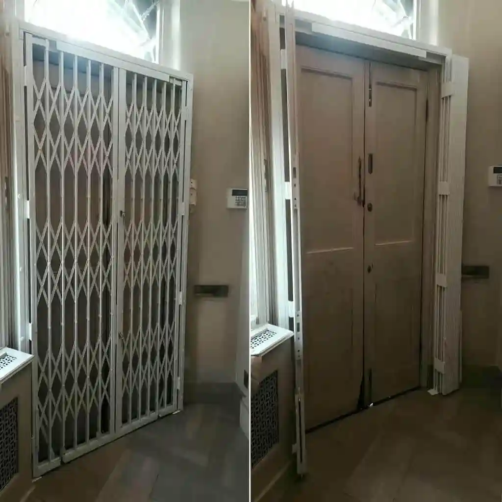 حفاظ آکاردئونی دیواری