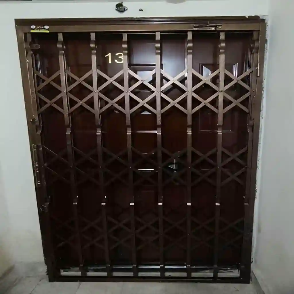 درب حفاظ آهنی ضد سرقت