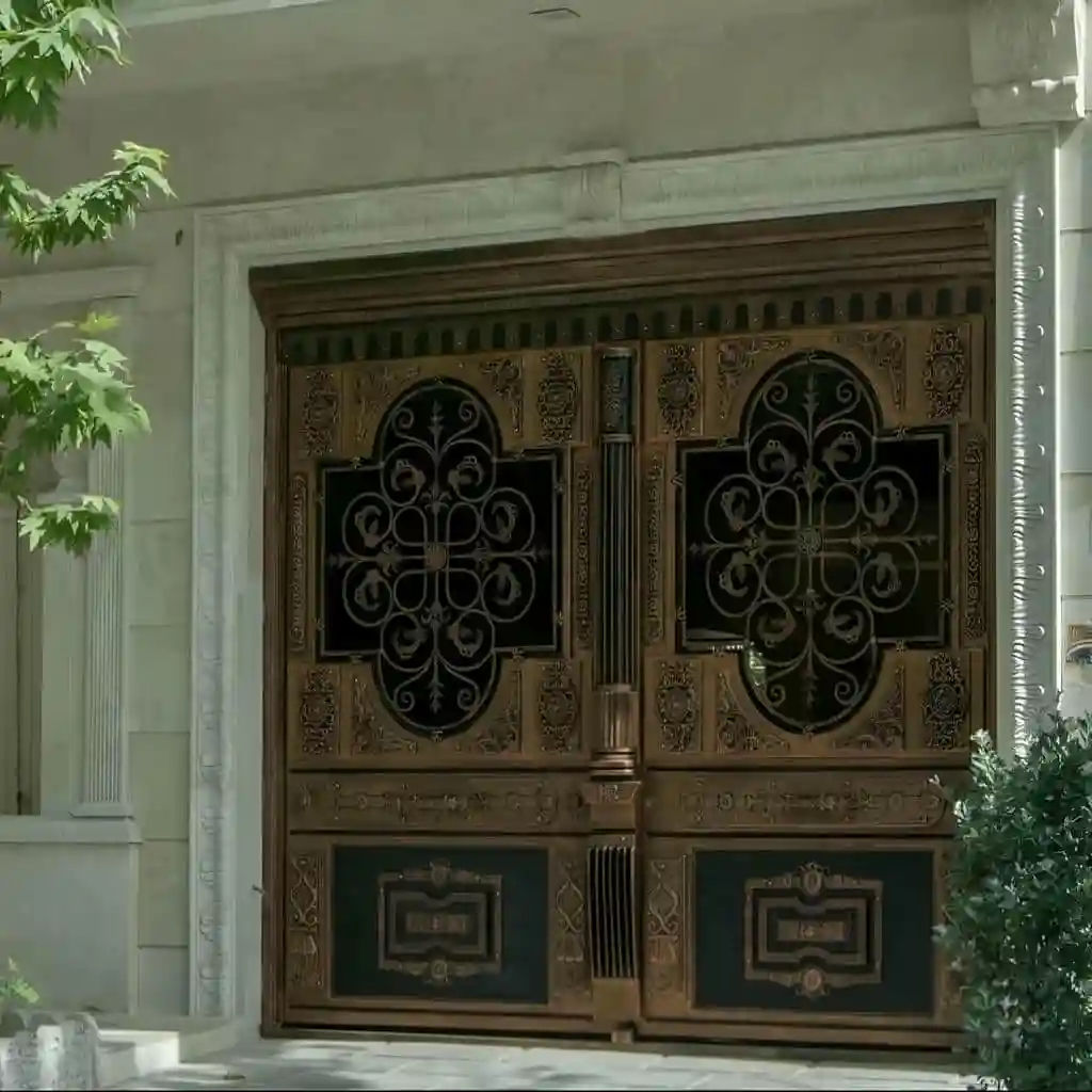 درب فلزی مدرن