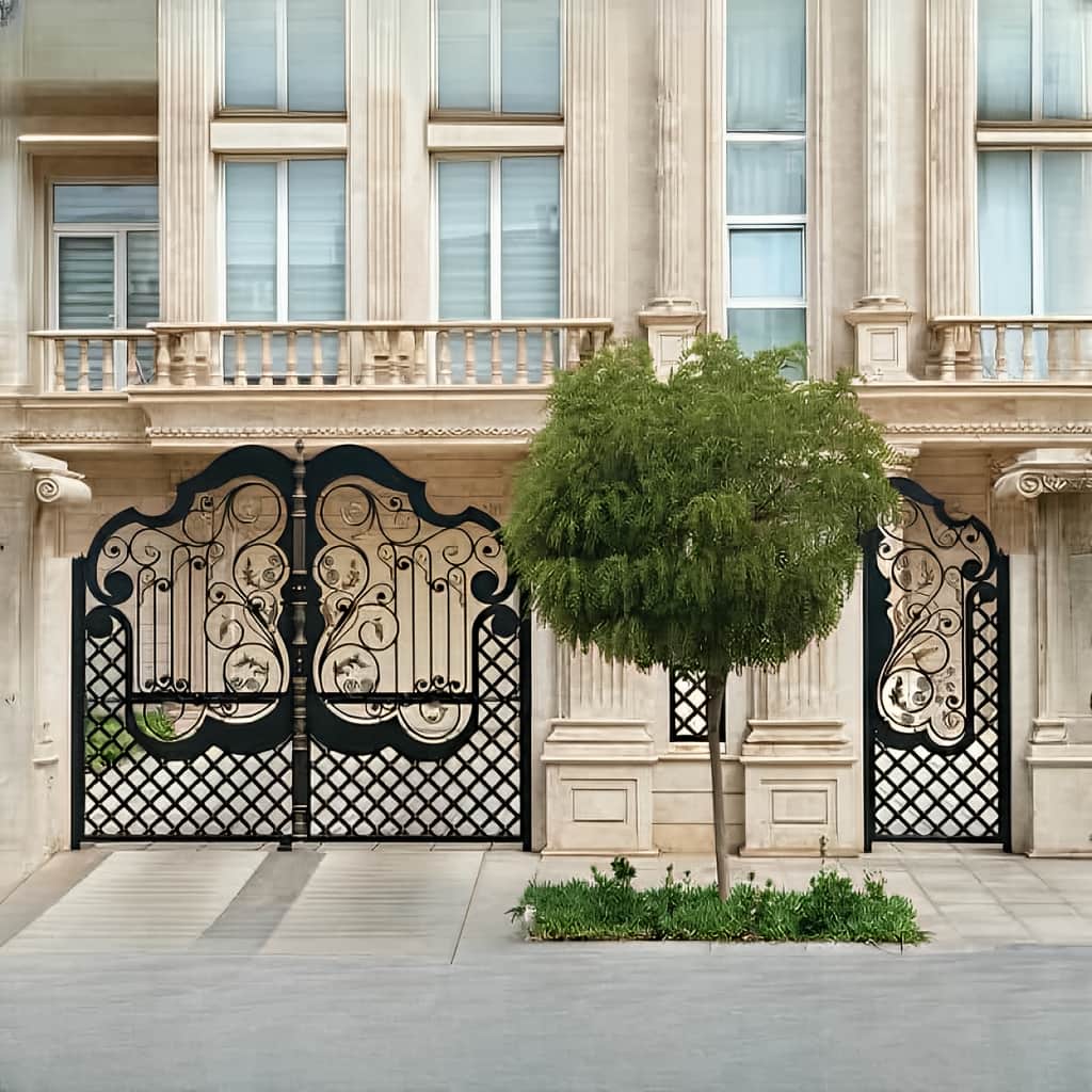 درب ارغوان طرح فرفورژه