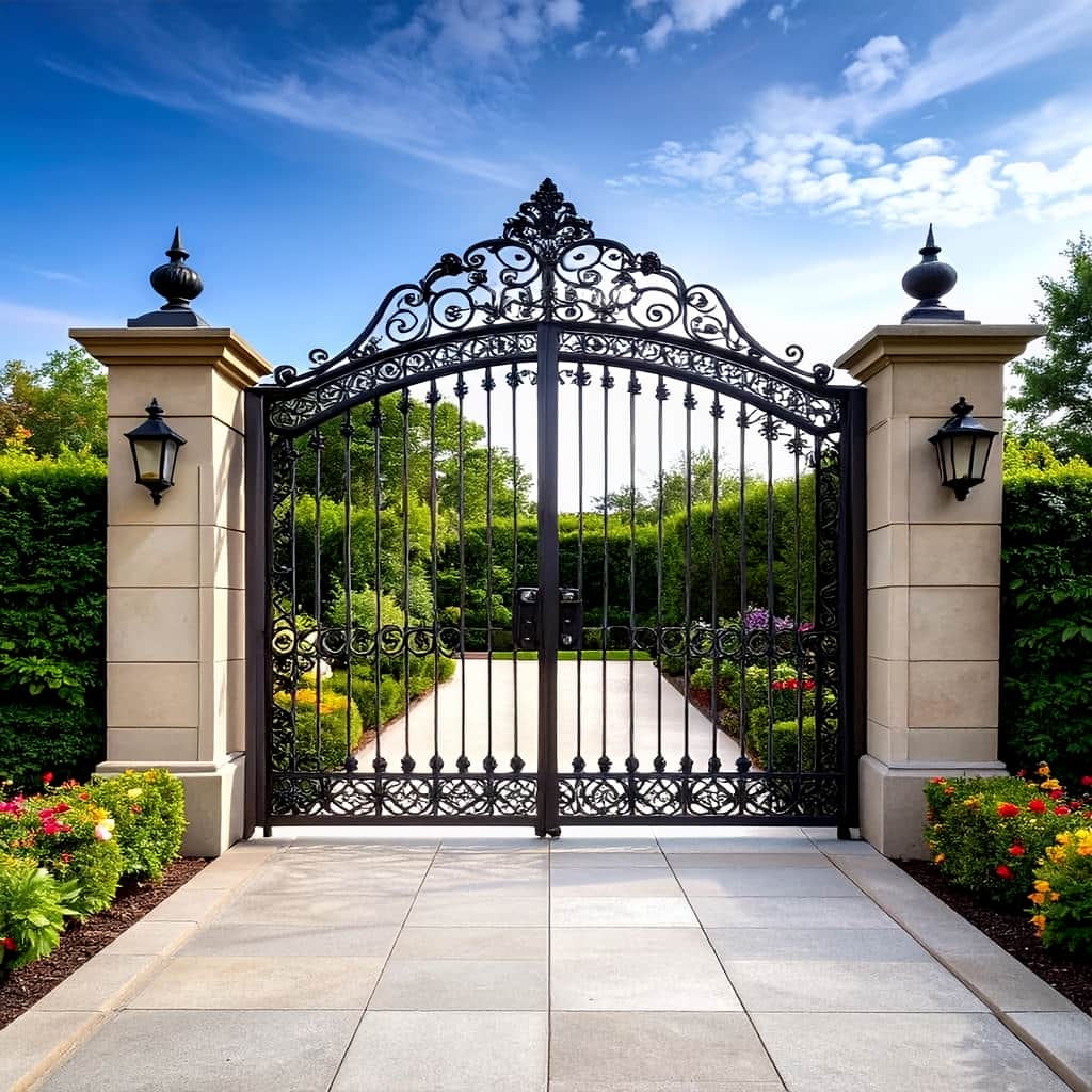 درب حیاط در محمودآباد