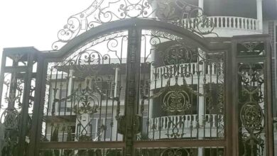 درب حیاط در طالقان