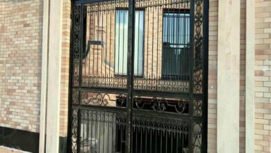 درب حیاط در نظرآباد