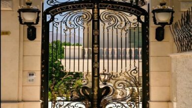 درب حیاط در بندرعباس