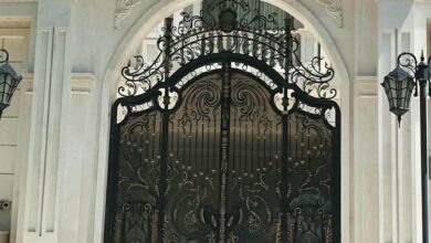 درب حیاط در تبریز