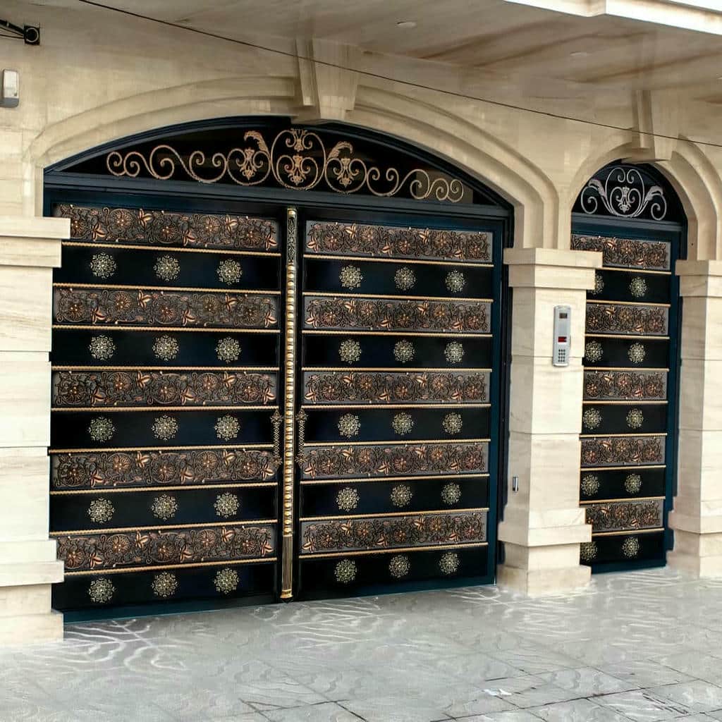 درب حیاط در بندر دیلم - تصویر 4