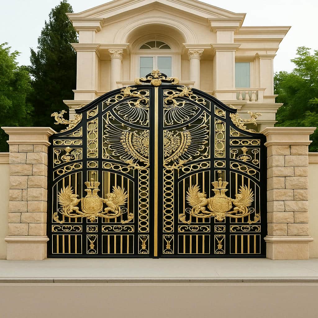 درب حیاط در کردان