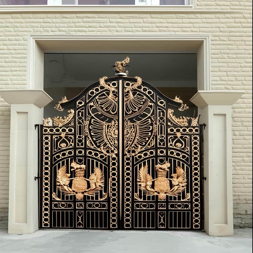 درب حیاط در یزد