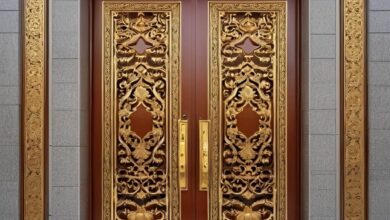 درب حیاط در استان خوزستان