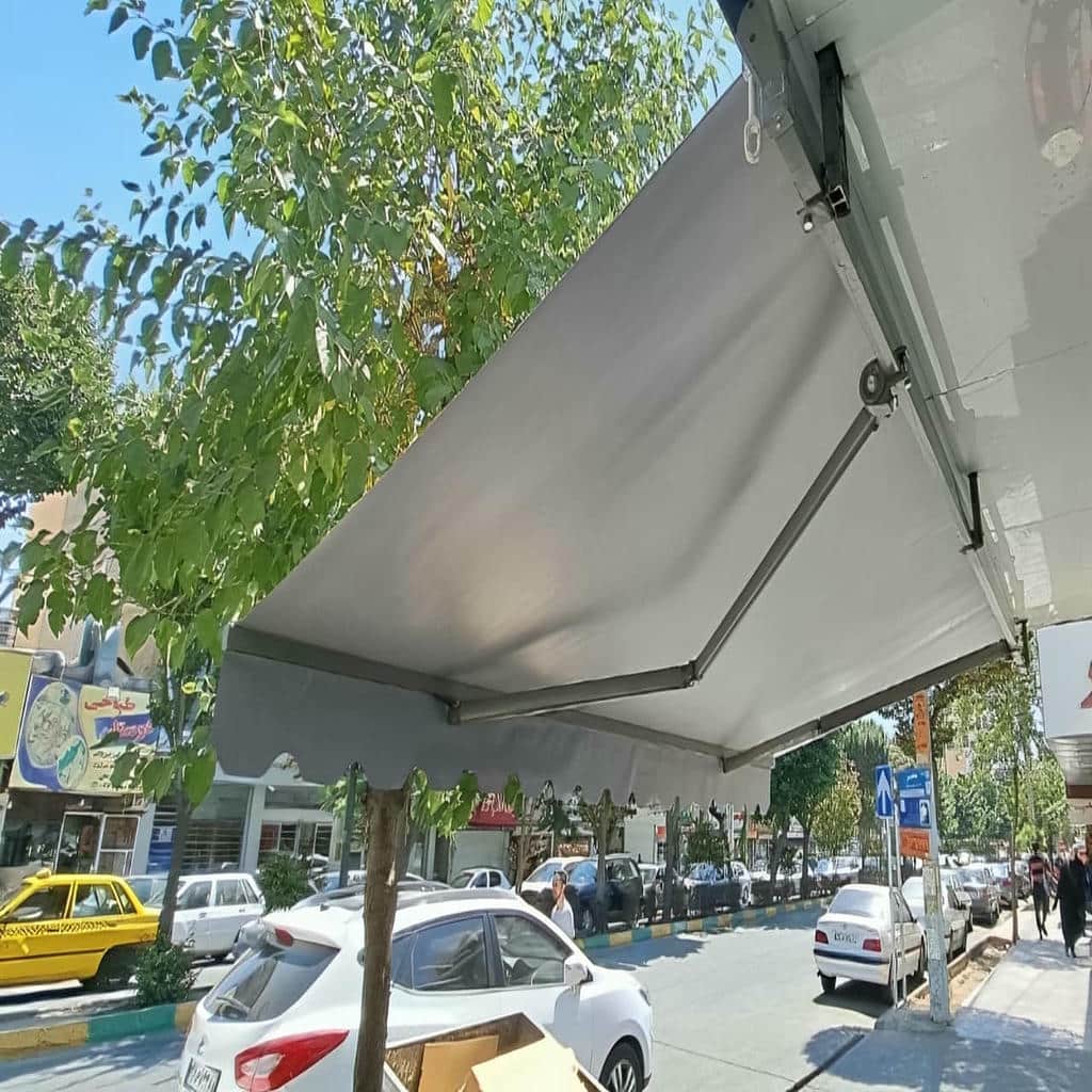 سایبان برقی در ساری