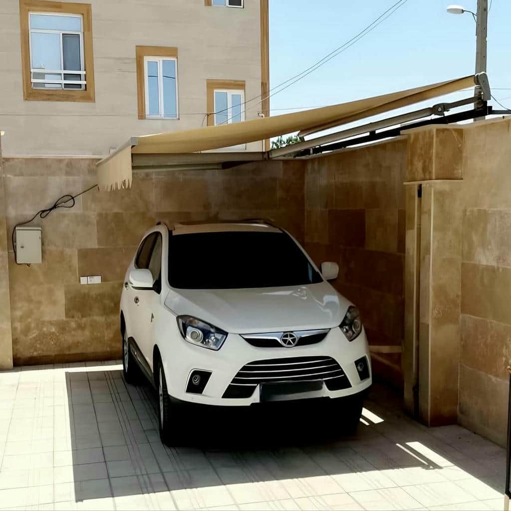 سایبان برقی در دماوند