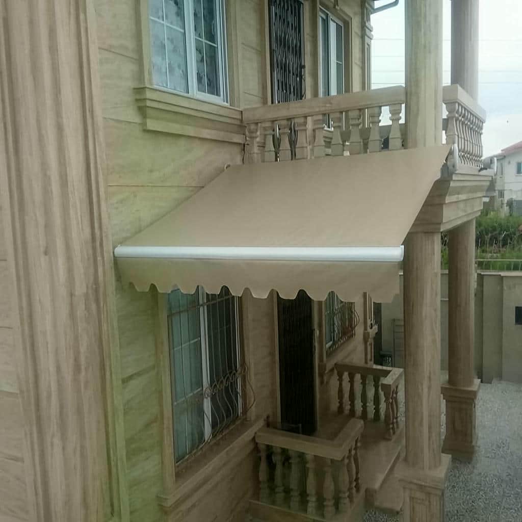سایبان برقی در رفسنجان
