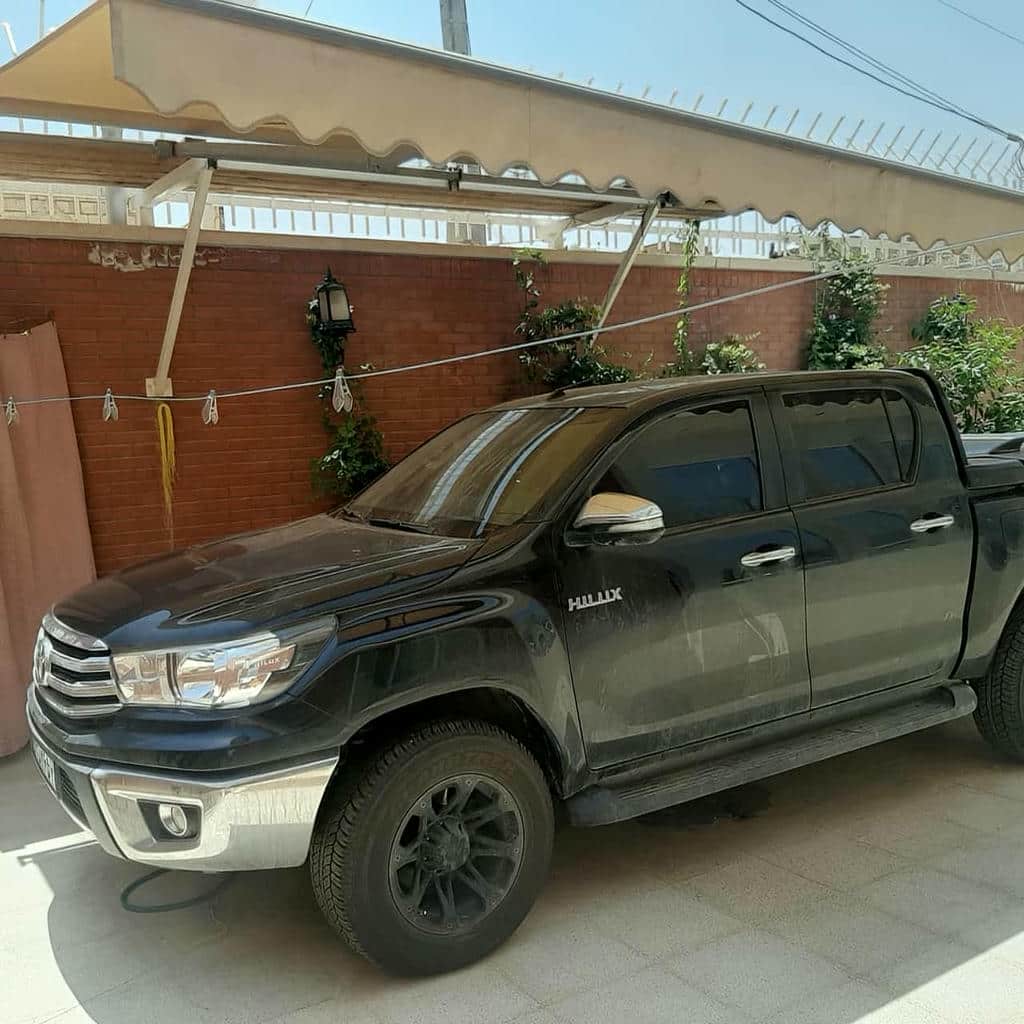 سایبان برقی در لواسان