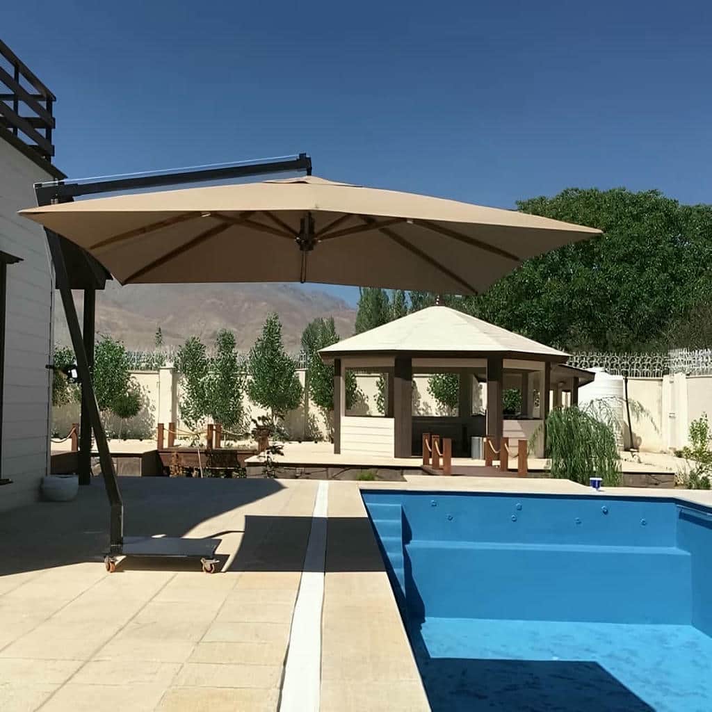 سایبان برقی در پردیس