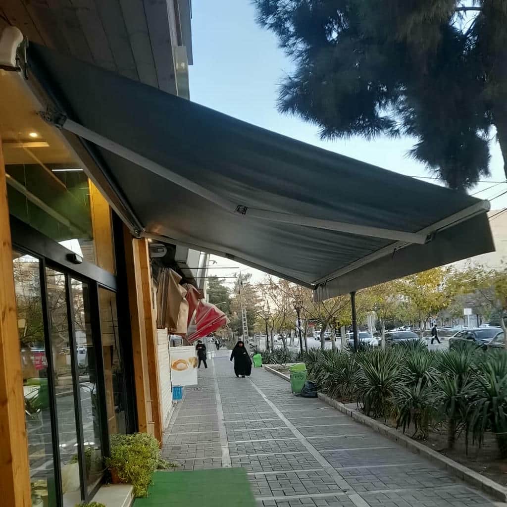 سایبان برقی در مریوان