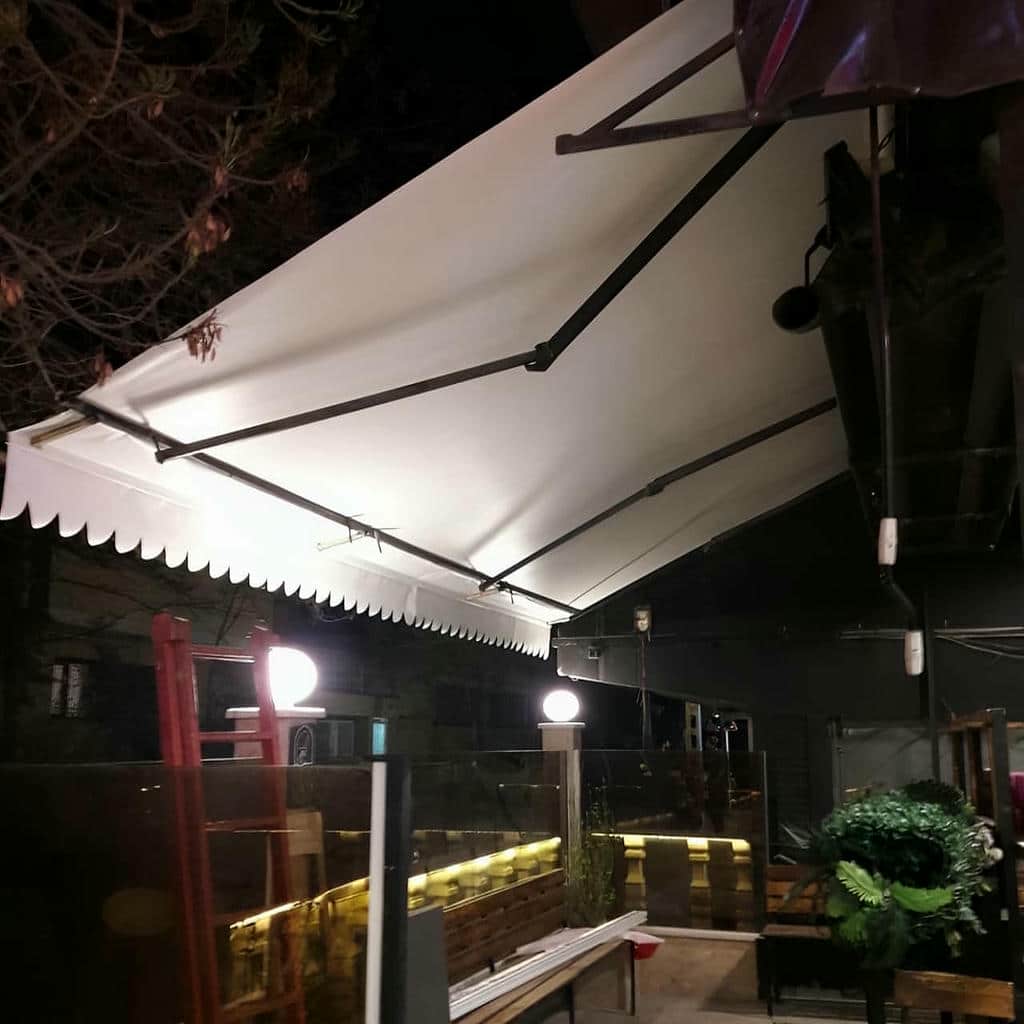 سایبان برقی در نوشهر