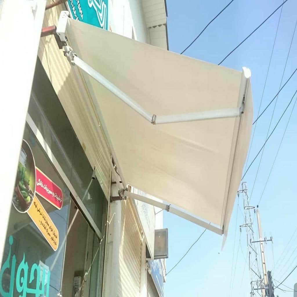 سایبان برقی در چالوس