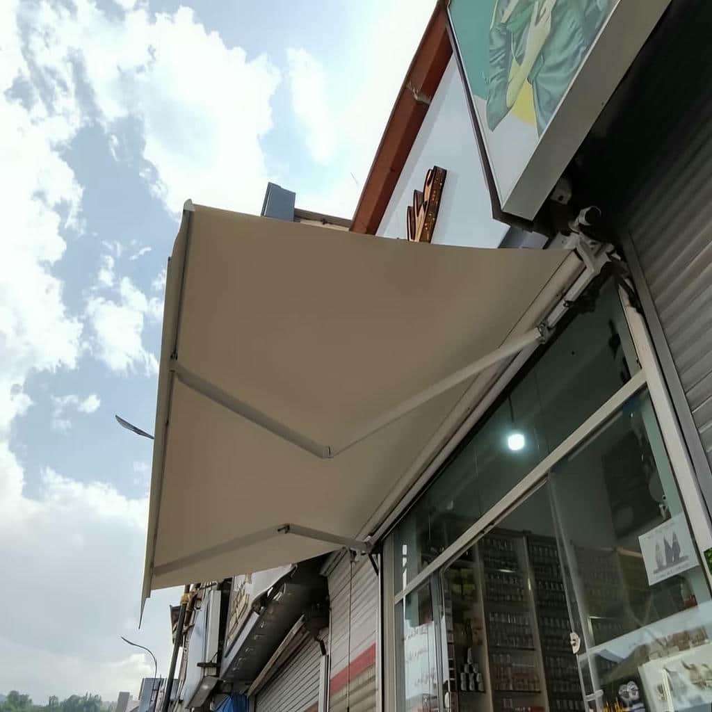 سایبان برقی در محمودآباد