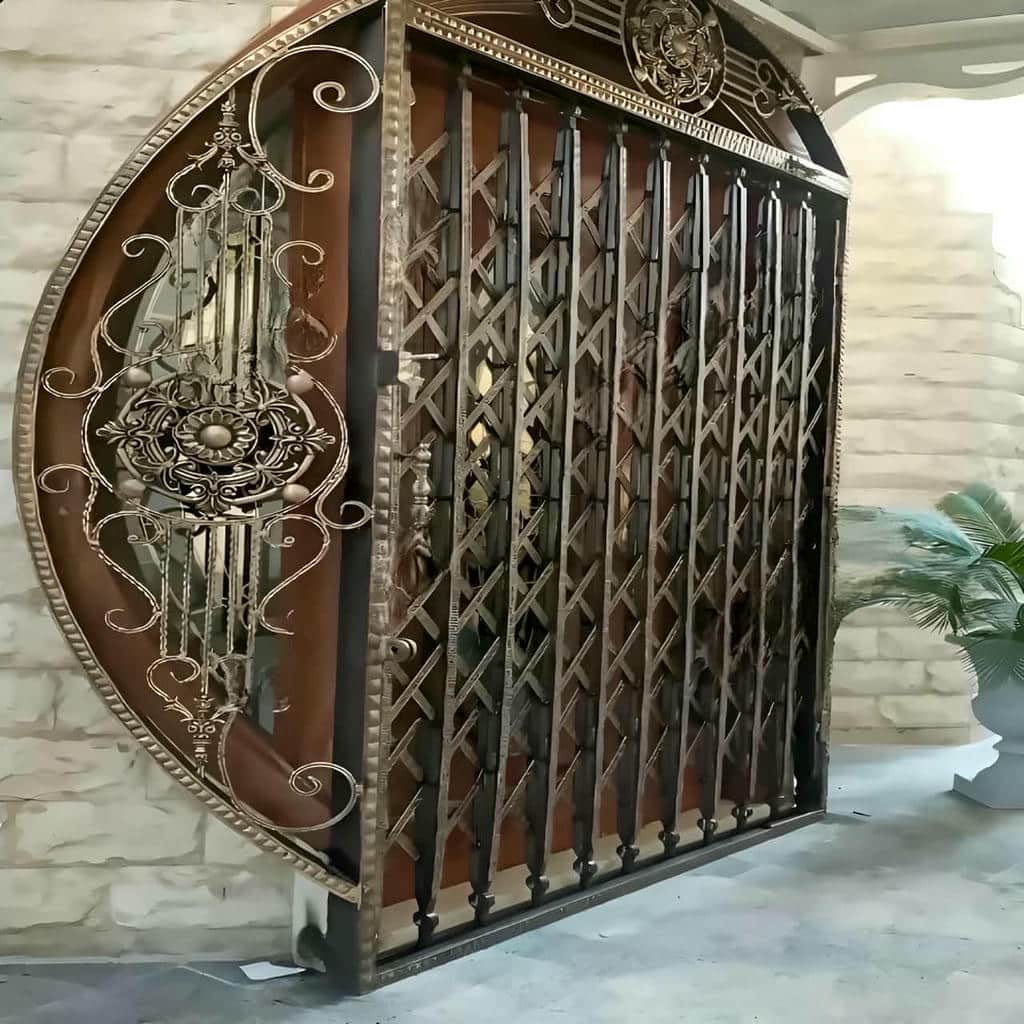 درب آکاردئونی در مهرشهر کرج
