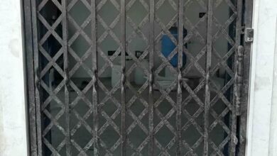 درب آکاردئونی در قائمشهر