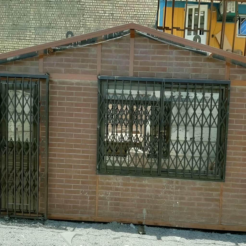 درب آکاردئونی در گرگان