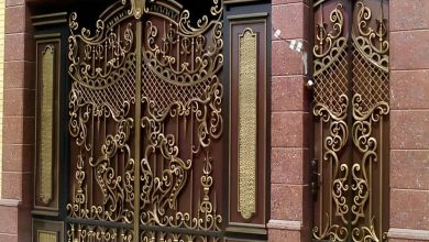 درب حیاط در گنبدکاووس