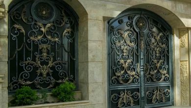 درب حیاط در مشهد