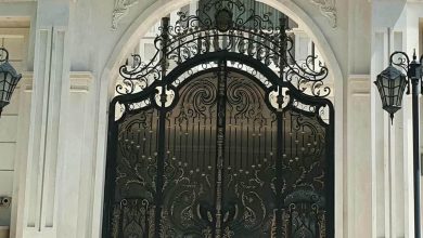 درب حیاط در تبریز
