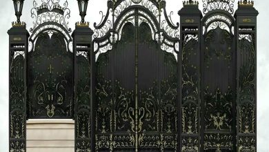 درب حیاط در محمودآباد