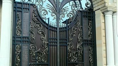 درب حیاط در اراک