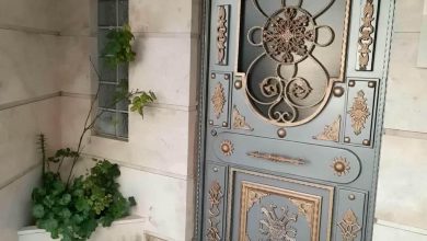 درب حیاط در نیشابور