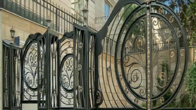 درب حیاط در ملارد