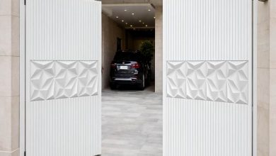 درب حیاط در نسیم شهر