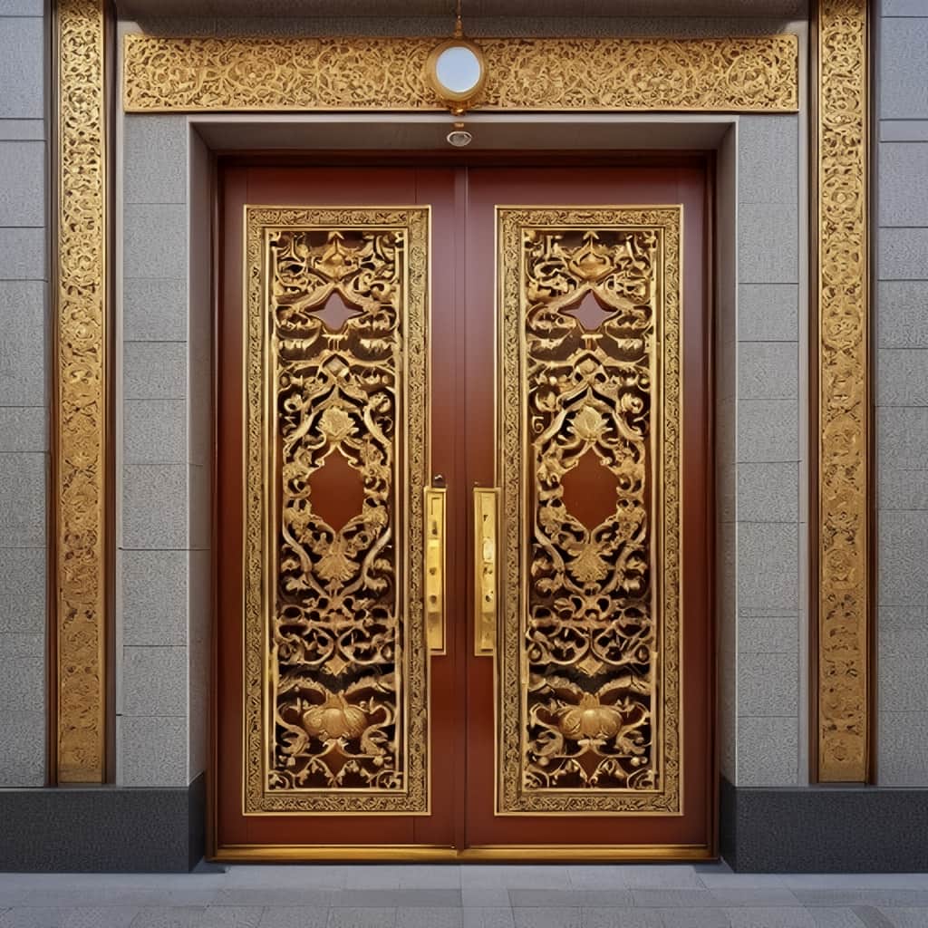 درب حیاط در استان خوزستان