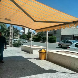 سایبان برقی در ایرانشهر