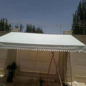 سایبان برقی در بومهن