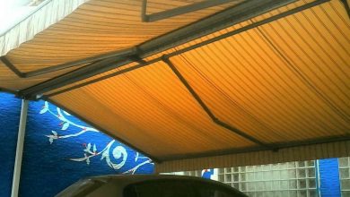 سایبان برقی در فردیس کرج