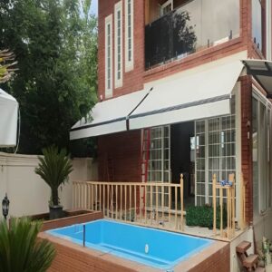 سایبان برقی در مهرشهر کرج
