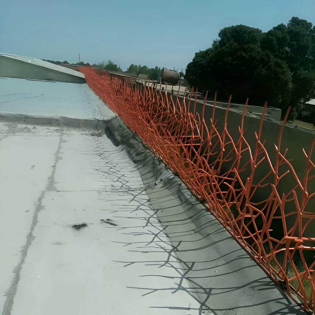 خرید حفاظ دیوار رنگ کوره ای برای باغ