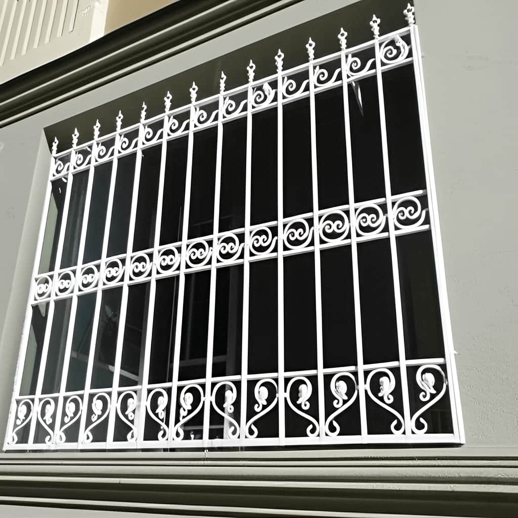 قیمت نرده پنجره فلزی با پروفیل مقاوم