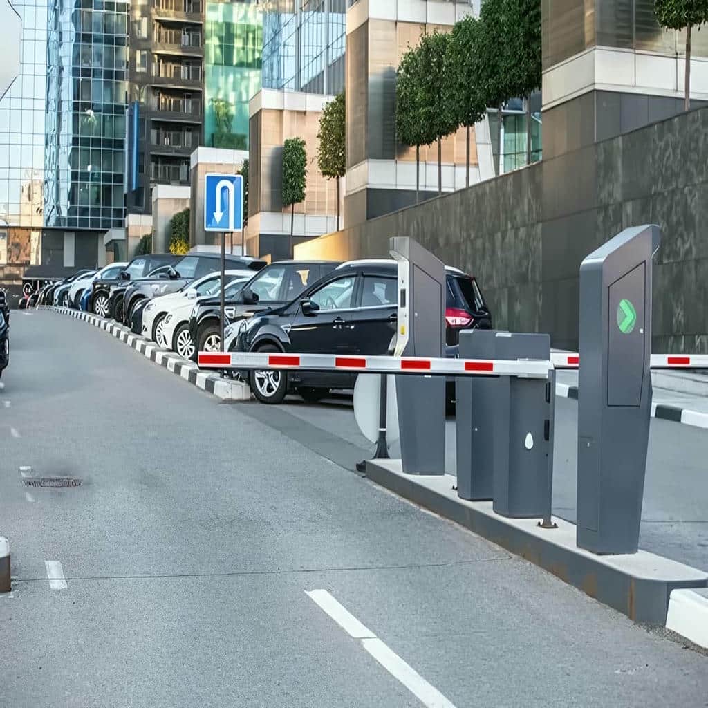 راهبند نگهبانی با موتور هماهنگ با تردد روزانه