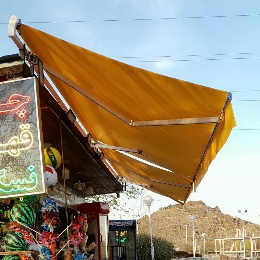 سایبان برقی با موتور ساید سایبان برقی با موتور ساید