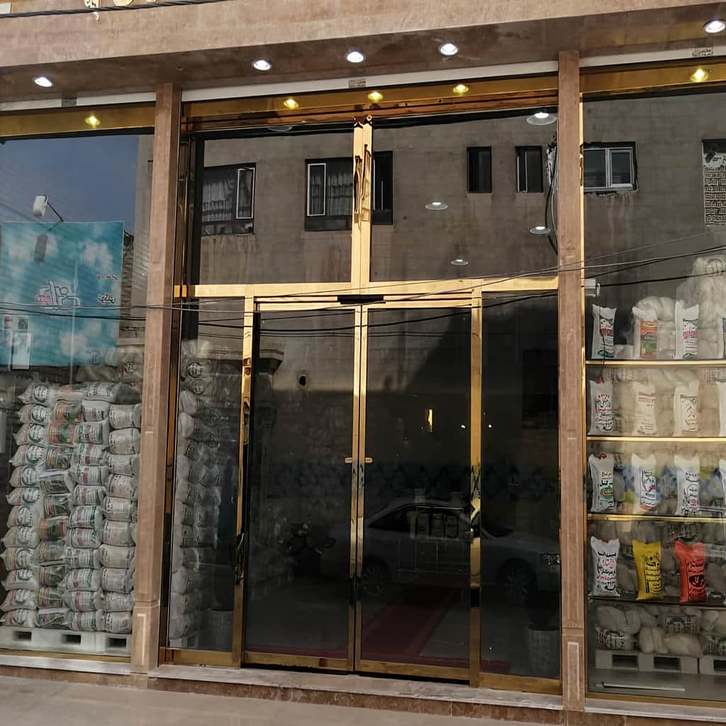 اپراتور درب شیشه ای اتوماتیک با موتور کم صدا
