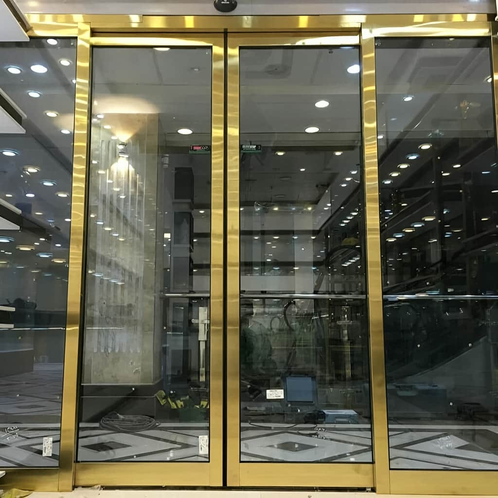 اپراتور درب شیشه ای اتوماتیک با تنظیم سرعت بازشو